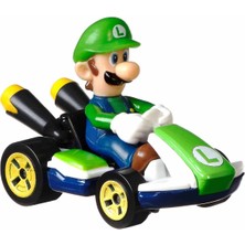 Hot Wheels Hot Wheels Mario Kart Karakter Araçlar GBG25 - Luigi - Standart Kart