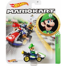 Hot Wheels Hot Wheels Mario Kart Karakter Araçlar GBG25 - Luigi - Standart Kart