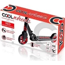 Cool Wheels 8 Yaş Üstü Katlanır Kırmızı Scooter