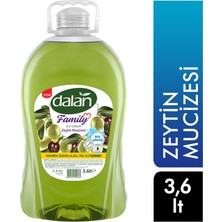 Dalan Family Sıvı Sabun Zeytin Mucizesi 4 X 3600 Ml