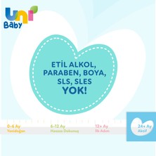 Uni Baby Aktif Islak Mendil 3'lü 156 Yaprak