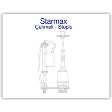 Visam Starmax Çekmeli-Stoplu Iç Takım (Roket Flotörlü)