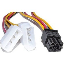 Boblov 6 Pin Power Kablo 6 Pin To Molex Power Pcıe Ekran Kartı Güç Kablo 8 Pin Power To Molex