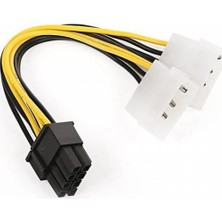 Boblov 8 Pin Power Kablo 8 Pin To Molex Power Pcıe Ekran Kartı Güç Kablo 8 Pin Power To Molex