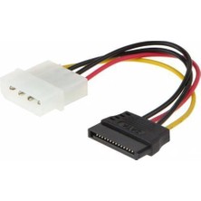 Boblov Sata Molex Sata Power Molex Sata Power Güç Kablosu 4 Pin 15PIN Molex