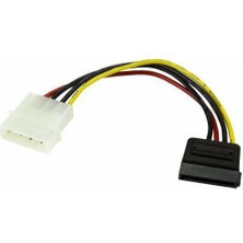 Boblov Sata Molex Sata Power Molex Sata Power Güç Kablosu 4 Pin 15PIN Molex