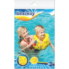 Bestway 32069 Tropikal Desenli Yüzme Deniz Can Yeleği 3-6 Yaş 41X30 cm  / 16"X12"