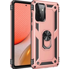 Caseart Samsung Galaxy A52 Kapak Military Yüzüklü Stantlı Panzer Tank Kılıf