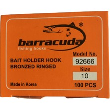 Barracuda 92666 Delikli Bronz Tirtikli iğne No:10