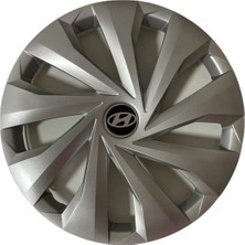 Hmnl  Hyundai Elantra 15'' Inç Gri 4'lü Set Jant Kapağı Çelik Jant Görünümlü