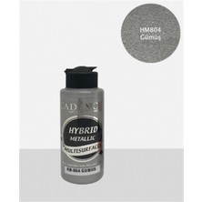 Cadence Hybrid Metalik Multisurfaces HM-804 Gümüş 120 ml
