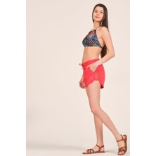 Life For Moda My Sea Kadın File Detaylı Deniz Şortu