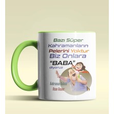 Hediye Zengini Kişiye Özel Bazı Kahramanların Pelerini Yoktur3 Tema Yeşil Kupa