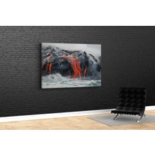 Tablo 360 Lav Nehri Kanvas Tablo