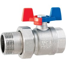 Tds Tds. 1" Dn 25 PN25 Rakorlu Küresel Vana Kelebek Kollu Hafif