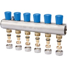 Tds Tds. 1" 5 Ağız 16X2" Kendinden Vanalı Kollektör Pe-Xb