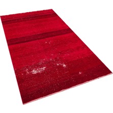 Eskitme El Dokuma Vintage Halı 114 x 198 cm 7763