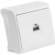 Viko Vera Sıvaüstü Beyaz Tekli Nümeris Cat3