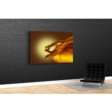 Tablo 360 Altın Buda Heykeli Kanvas Tablo