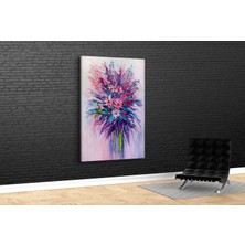 Tablo 360 Çiçek Yağlıboya Kanvas Tablo