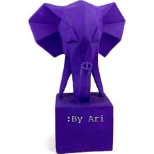 By Ari Kübik Fil Başı Mor-Hf173-2