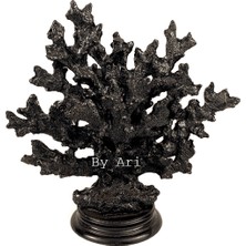 By Ari Polyester Mercan Siyah-Pm101-16