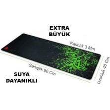 Digipod Xrazer Dikişli Kaydırmaz Taban Speed Mouse Pad Oyuncu Gaming Mousepad Büyük Boy Xxl 90 x 40