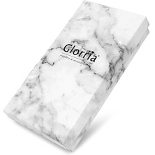 Glorria Gümüş Gül Kolye, Bileklik, Küpe, Çiçekli Hediye Seti - DD1094-HS