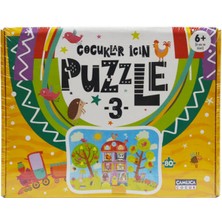 Çamlıca Çocuk Yayınları +6 Yaş Çocuklar Için Puzzle