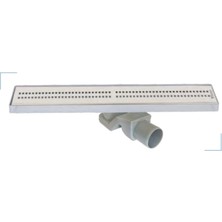 Sukar Line /4-E A-30 cm Ø50 Lineer Duş Kanalı Cube Izgaralı B:6 cm H:8.6 cm