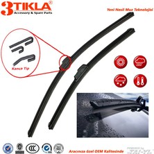 3 Tıkla Toyota Avensis Silecek Takımı (1998-2003) 530 MM/450 mm