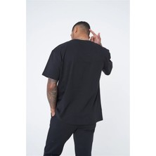 Oversize Basic  T Shirt Siyah