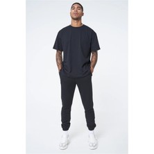 Oversize Basic  T Shirt Siyah
