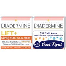 Diadermine  ve Güneş Koruyucu Krem 50 ml + 50 ml Spf 30