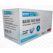 3 Katlı Filtreli Maske