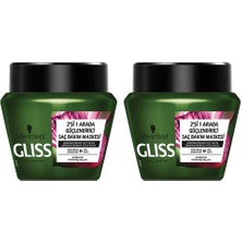 Gliss Bio-Tech Saç Bakım Maskesi 300 Ml X 2 Adet