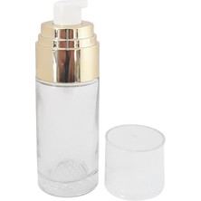 Dbyol Krem ve Losyon Şişesi 40 ml (3 Adet) Şeffaf Sarı Kapaklı  Boş Şişe