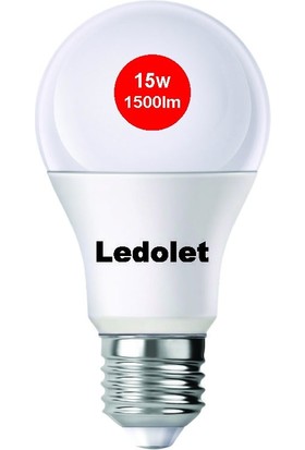 Ledolet LED Ampul 15W Beyaz