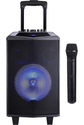 Oyility Dk-8i Karaoke Mikrofonlu Taşınabilir Ses Sistemi 200W