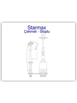 Visam Starmax Çekmeli-Stoplu Iç Takım (Zeplin Flotörlü)