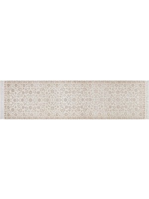 Allmode Versaılles 818-A Ivory/ıvory 82 x 302  cm 2.48 m2 El Dokuma Yolluk