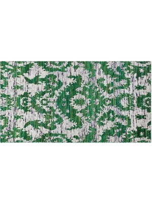 Allmode Sari Silk Cr04 ivorygreen Halı