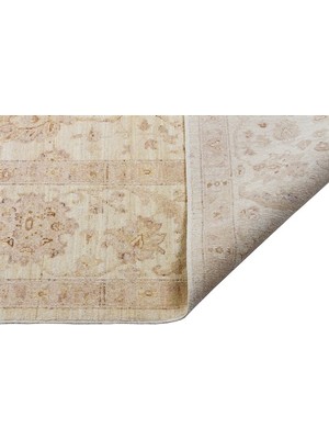 Allmode Hajıba Afgan Uşağı 590AB Ivory/Ivory 242 x 344 cm 8.50 m2 El Dokuma Halı