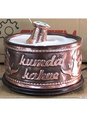 KUTLU TİCARET K2 Bakır Kumda Kahve Makinesi
