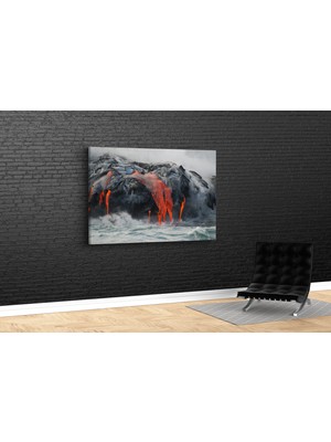 Tablo 360 Lav Nehri Kanvas Tablo