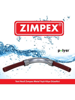 Zımpex Yeni Nesil Metal Yaylı Köşe Düzeltici (20 Adet)