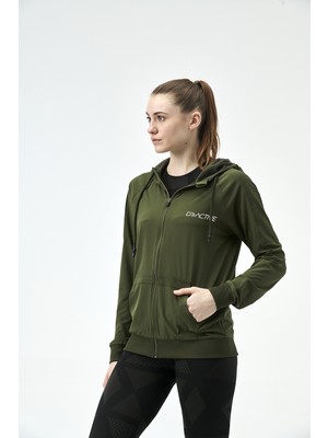 Dagi Haki D-Active Kapüşonlu Sporcu Tracksuit Hoodie