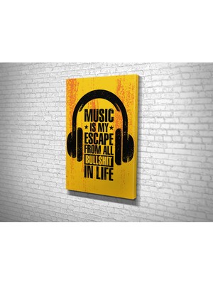 Tablo 360 Müzik Kanvas Tablo