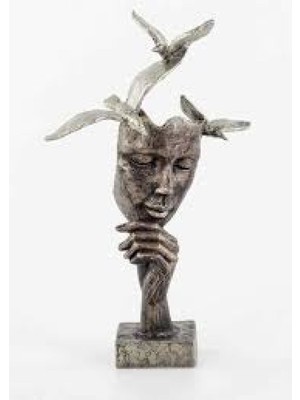 By Ari Kuşlu Mask Gümüş Eskitme-Mk105-4