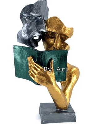 By Ari Kitap Okuyan Çift-Mk104-13